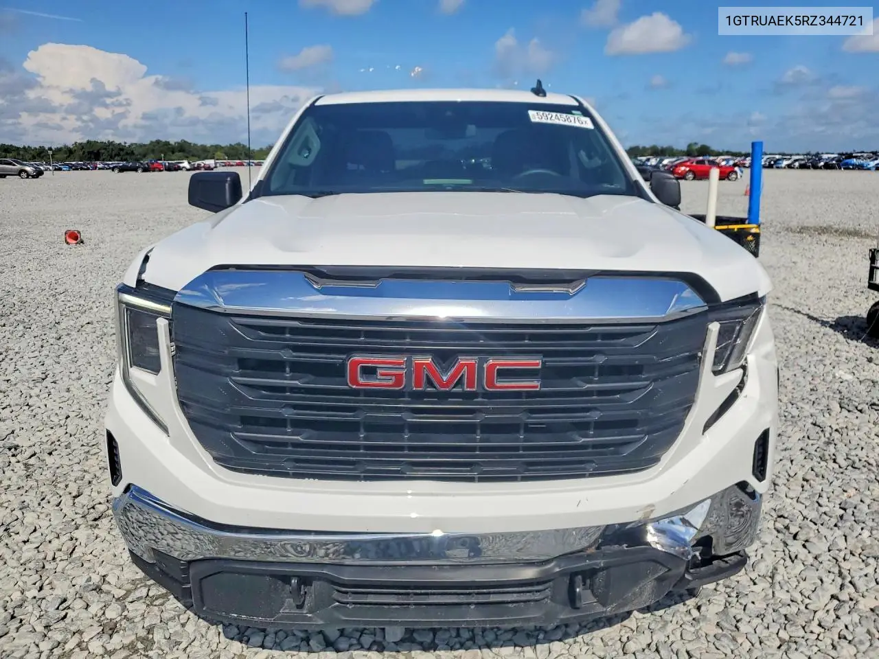 2024 GMC Sierra K1500 VIN: 1GTRUAEK5RZ344721 Lot: 59245876