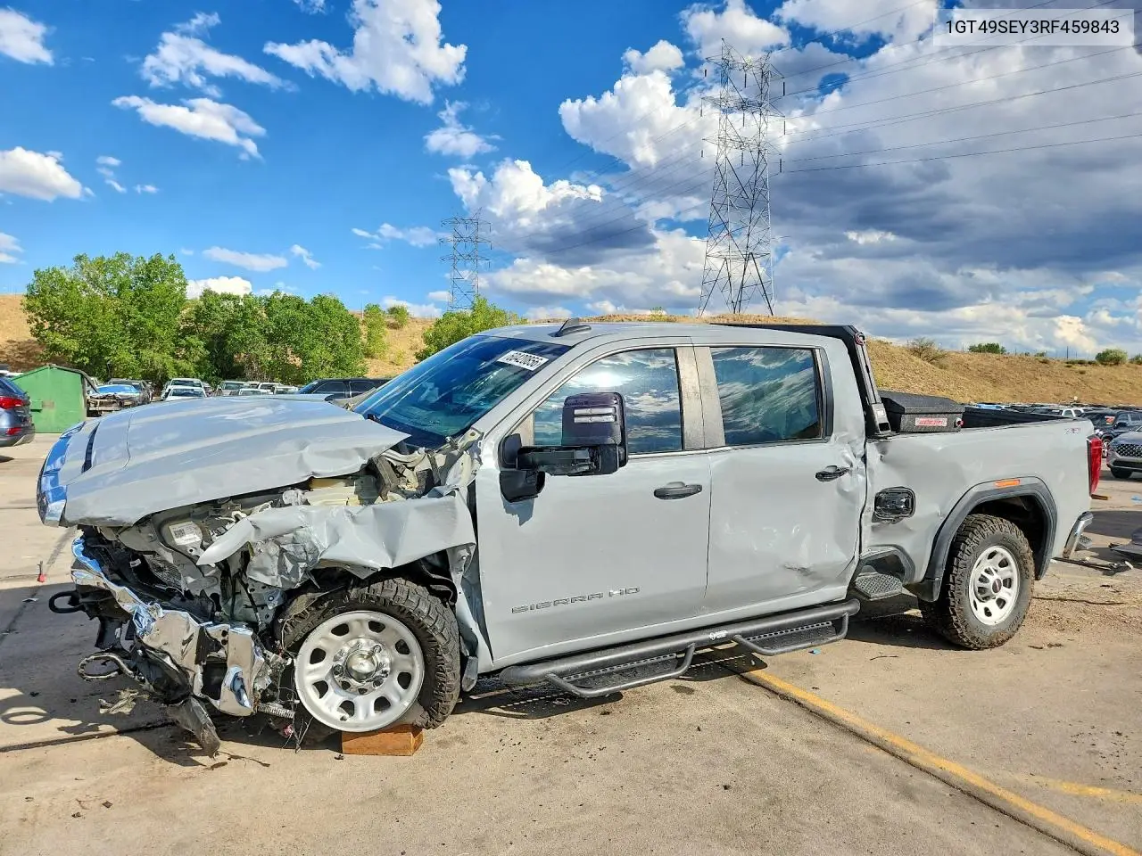 2024 GMC Sierra K3500 VIN: 1GT49SEY3RF459843 Lot: 60420856