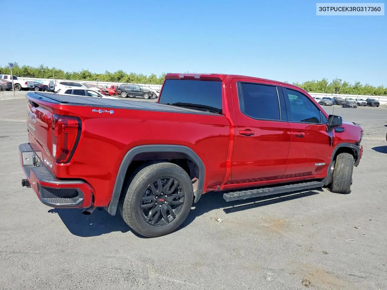 2024 GMC Sierra K1500 Elevation VIN: 3GTPUCEK3RG317360 Lot: 60720776