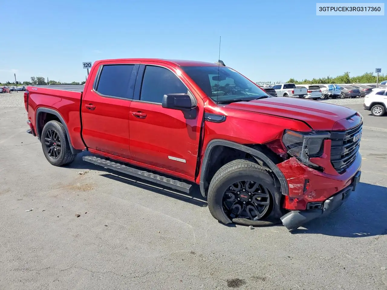2024 GMC Sierra K1500 Elevation VIN: 3GTPUCEK3RG317360 Lot: 60720776