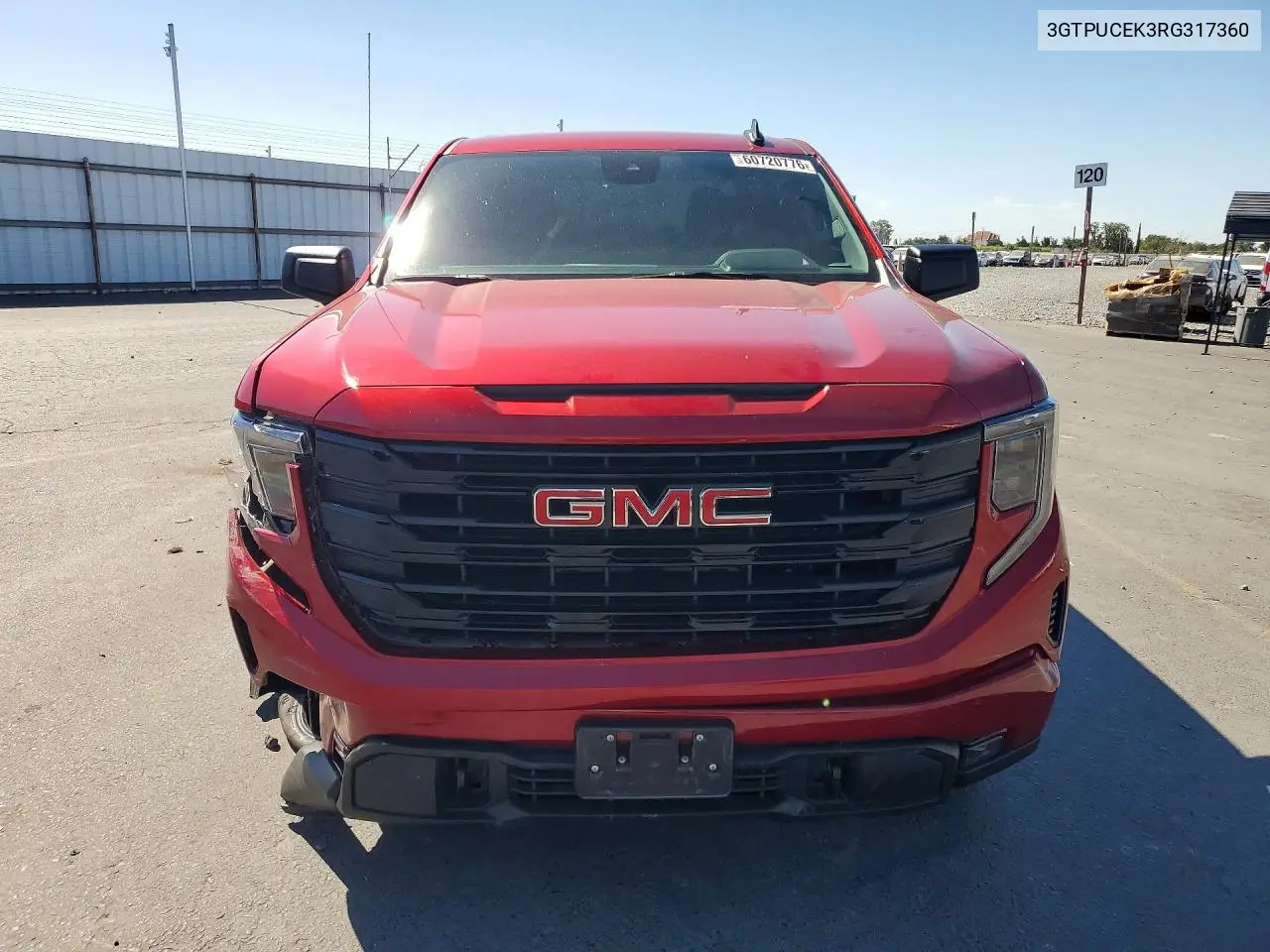 2024 GMC Sierra K1500 Elevation VIN: 3GTPUCEK3RG317360 Lot: 60720776