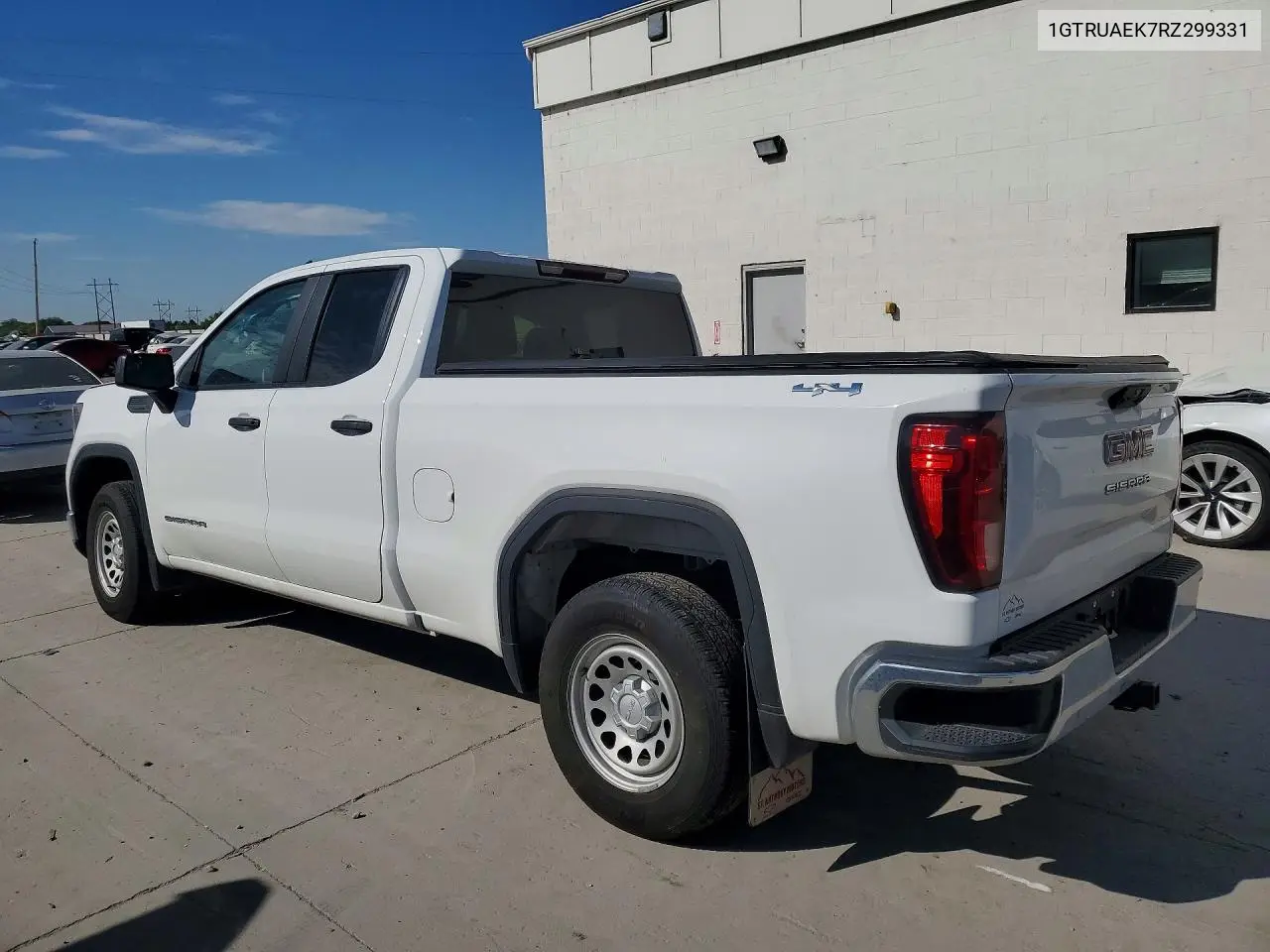 2024 GMC Sierra K1500 VIN: 1GTRUAEK7RZ299331 Lot: 61718376