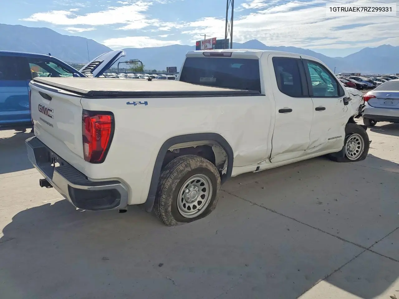 2024 GMC Sierra K1500 VIN: 1GTRUAEK7RZ299331 Lot: 61718376