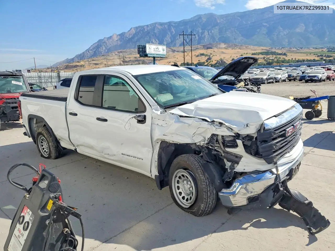 2024 GMC Sierra K1500 VIN: 1GTRUAEK7RZ299331 Lot: 61718376