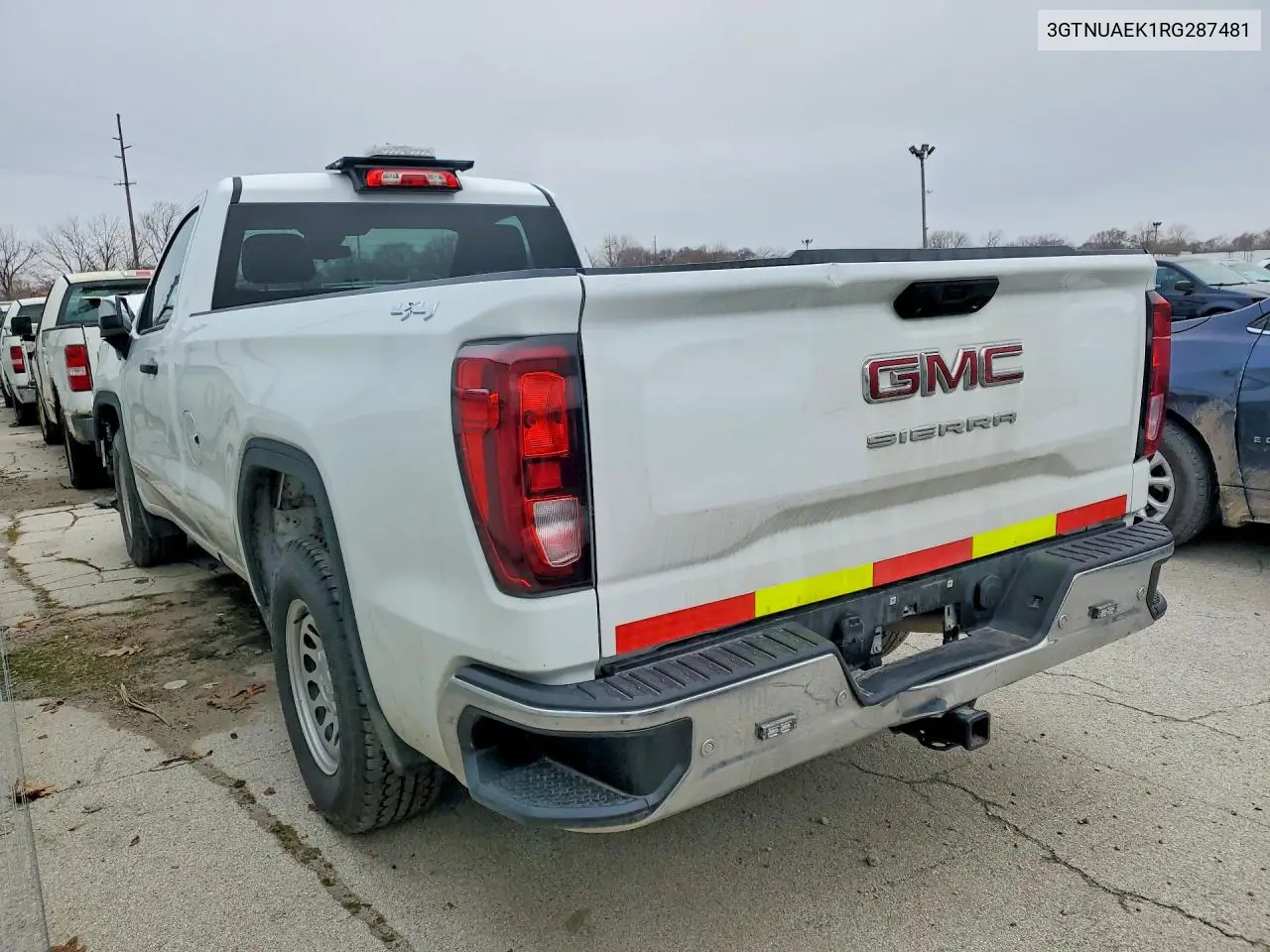 2024 GMC Sierra K1500 VIN: 3GTNUAEK1RG287481 Lot: 76433635