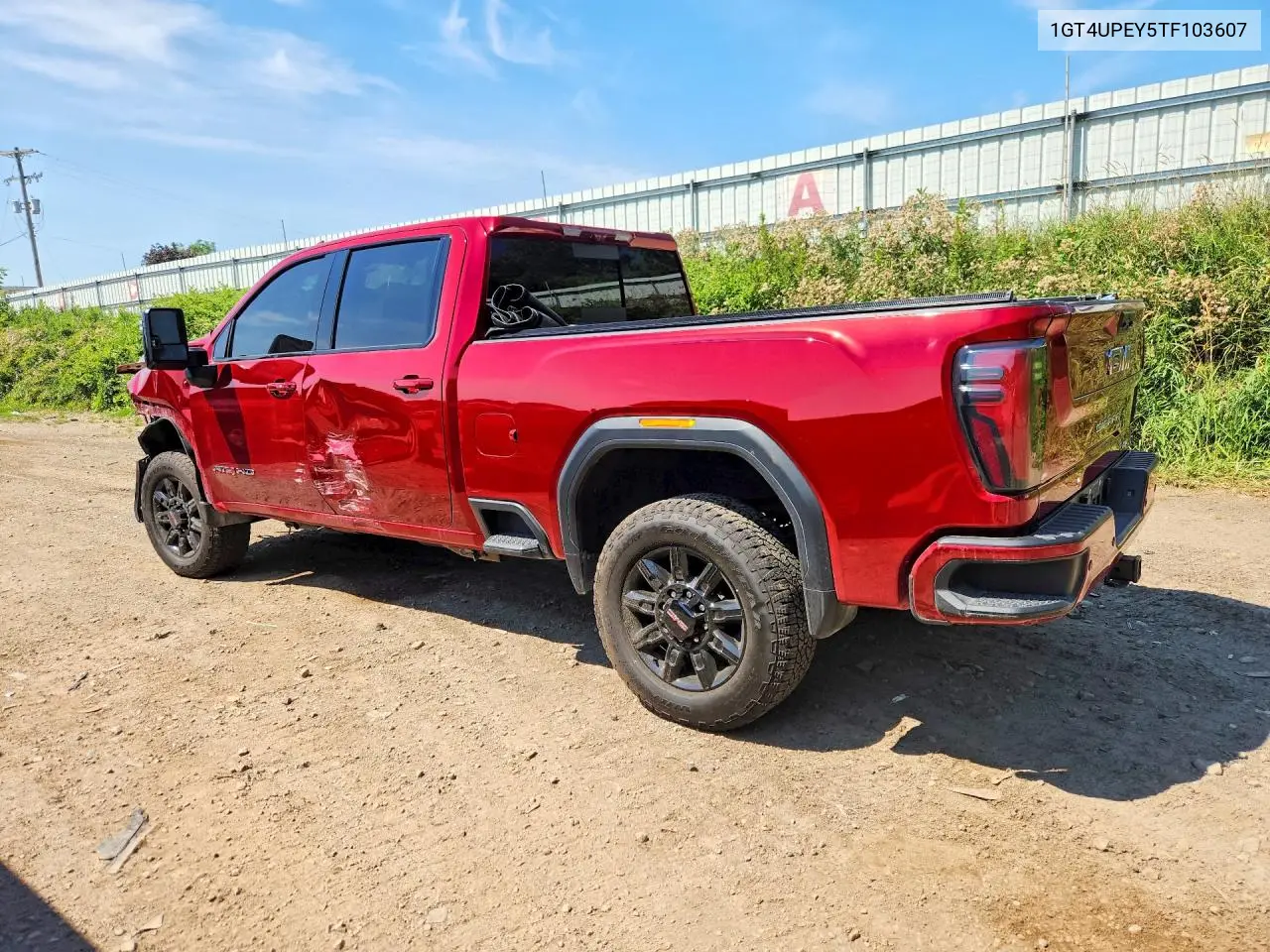 2026 GMC Sierra K2500 At4 VIN: 1GT4UPEY5TF103607 Lot: 60357066