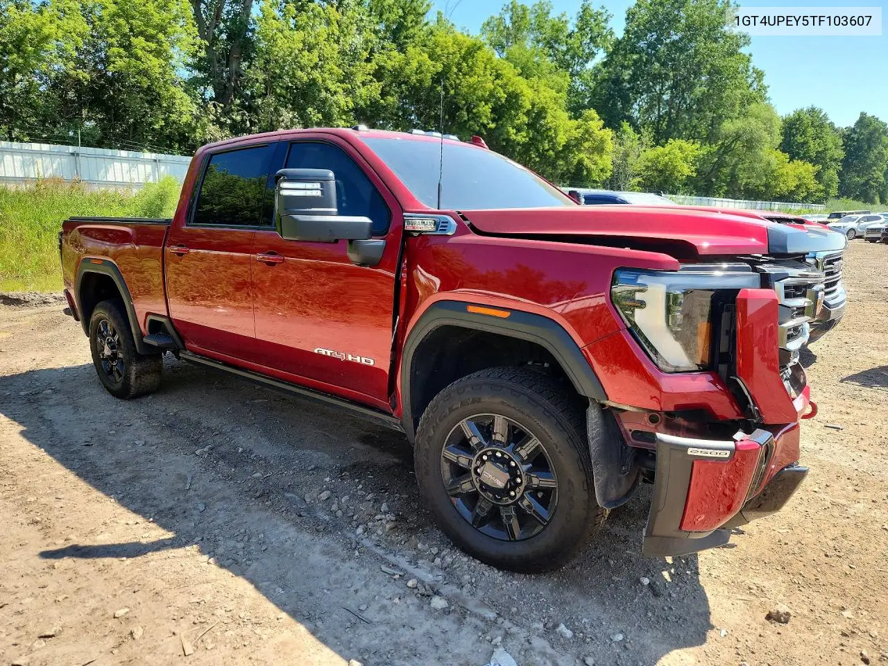 2026 GMC Sierra K2500 At4 VIN: 1GT4UPEY5TF103607 Lot: 60357066