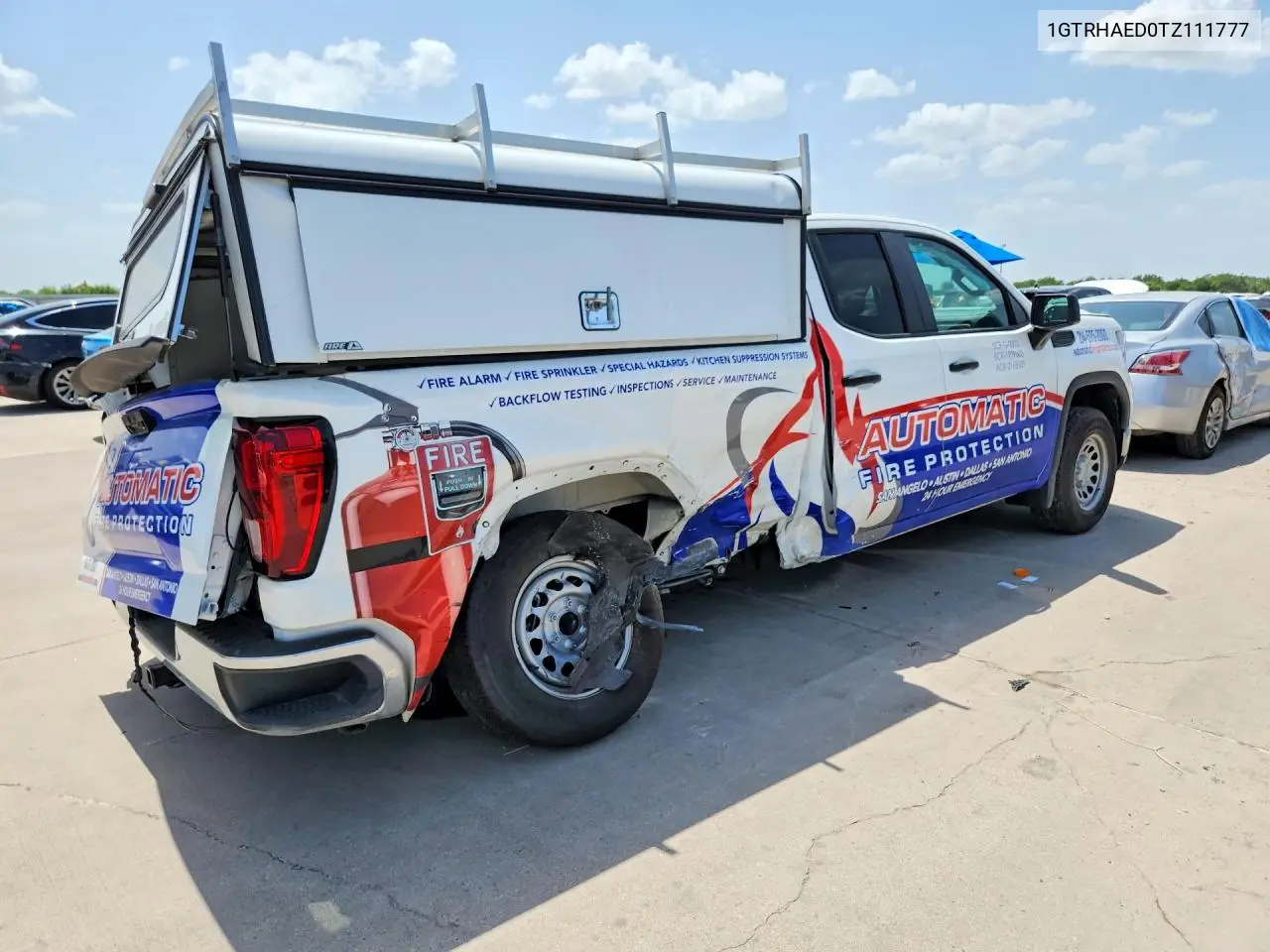 2026 GMC Sierra C1500 VIN: 1GTRHAED0TZ111777 Lot: 61607716