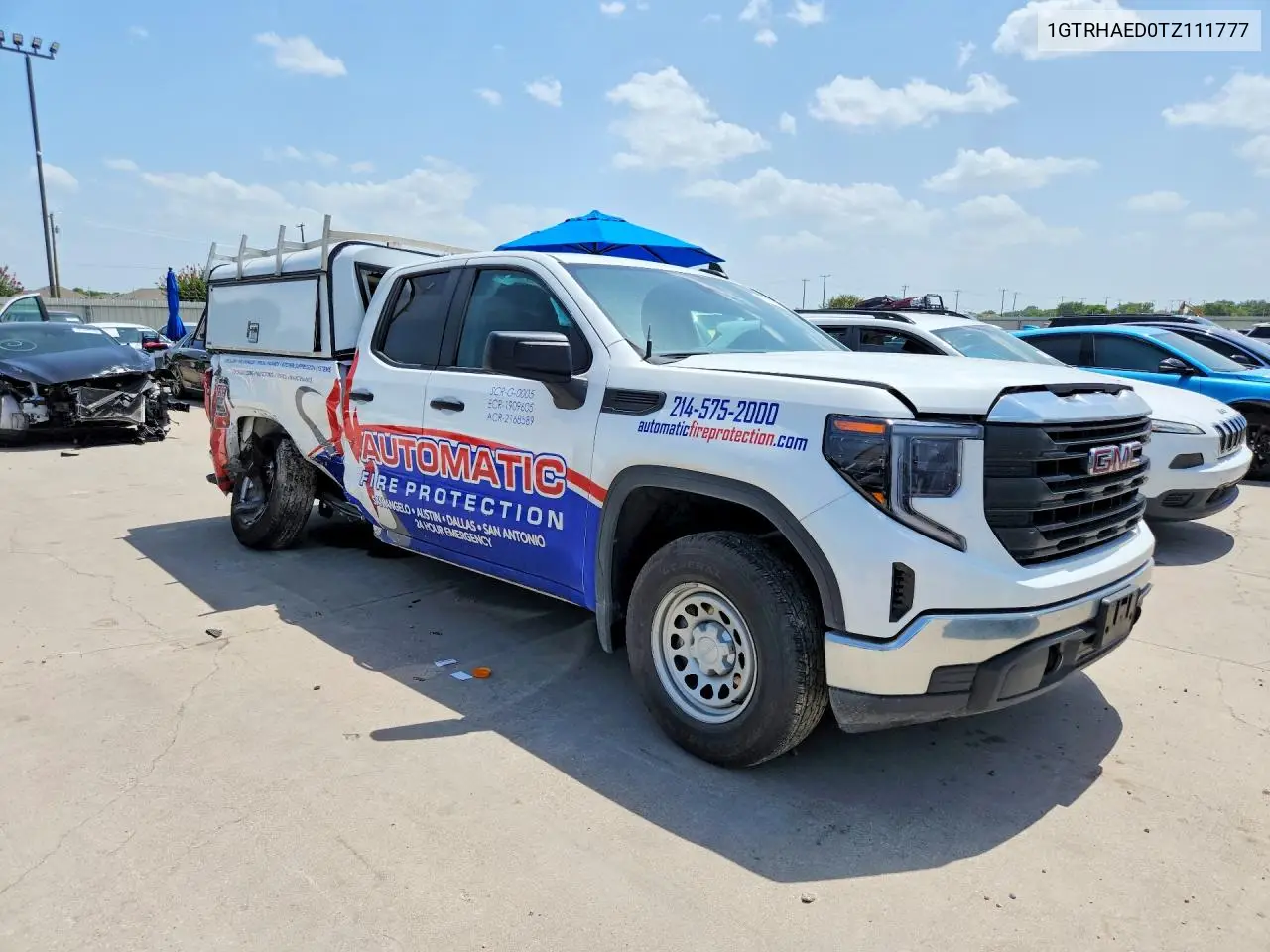 2026 GMC Sierra C1500 VIN: 1GTRHAED0TZ111777 Lot: 61607716