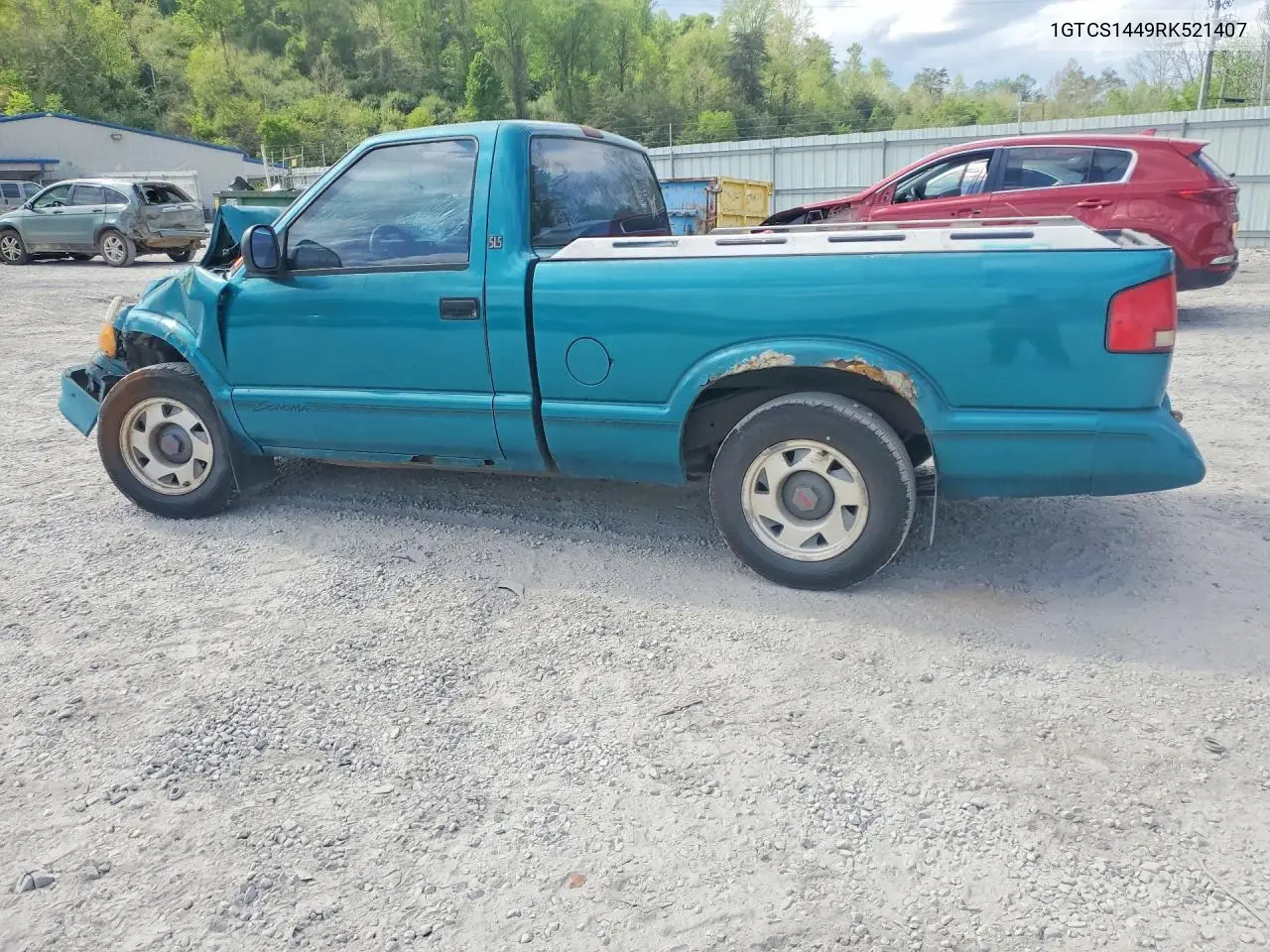 1994 GMC Sonoma VIN: 1GTCS1449RK521407 Lot: 50141366