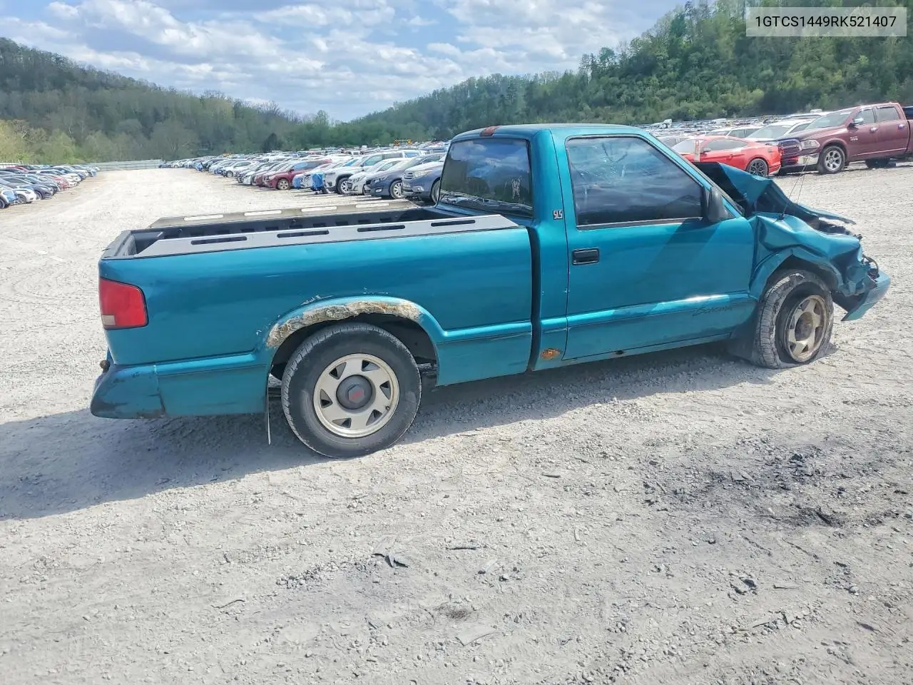 1994 GMC Sonoma VIN: 1GTCS1449RK521407 Lot: 50141366