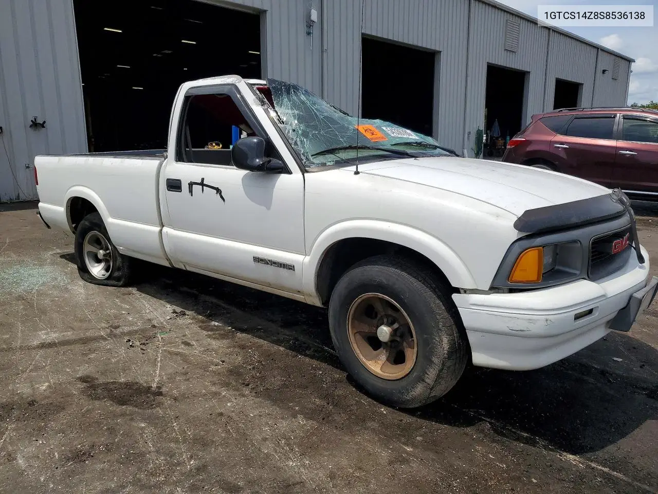 1995 GMC Sonoma VIN: 1GTCS14Z8S8536138 Lot: 54336786