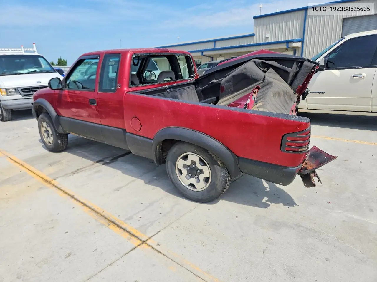 1995 GMC Sonoma VIN: 1GTCT19Z3S8525635 Lot: 61909356