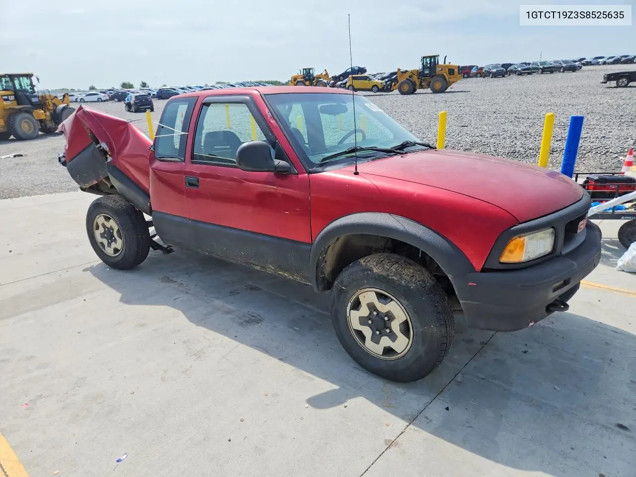 1995 GMC Sonoma VIN: 1GTCT19Z3S8525635 Lot: 61909356