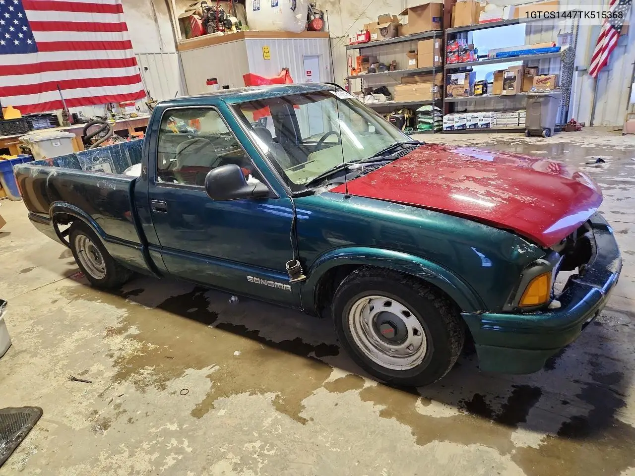 1996 GMC Sonoma VIN: 1GTCS1447TK515368 Lot: 77793795
