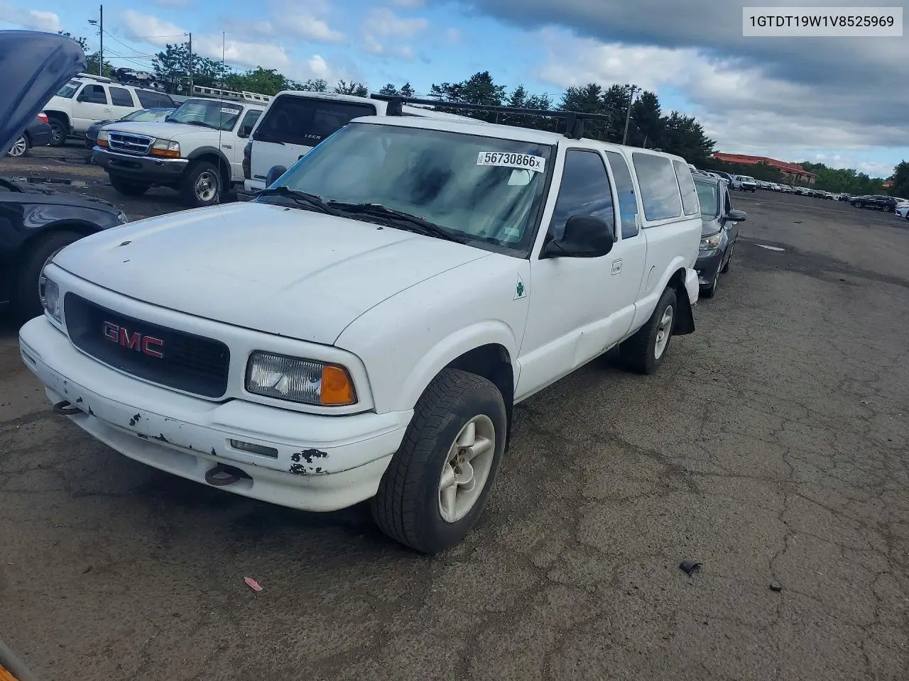 1997 GMC Sonoma VIN: 1GTDT19W1V8525969 Lot: 56730866