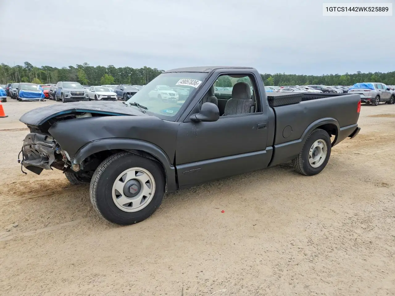 1998 GMC Sonoma VIN: 1GTCS1442WK525889 Lot: 49057836