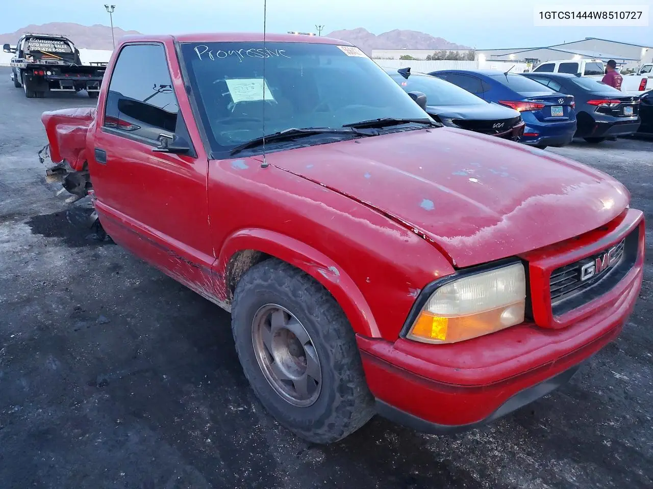 1998 GMC Sonoma VIN: 1GTCS1444W8510727 Lot: 55642716