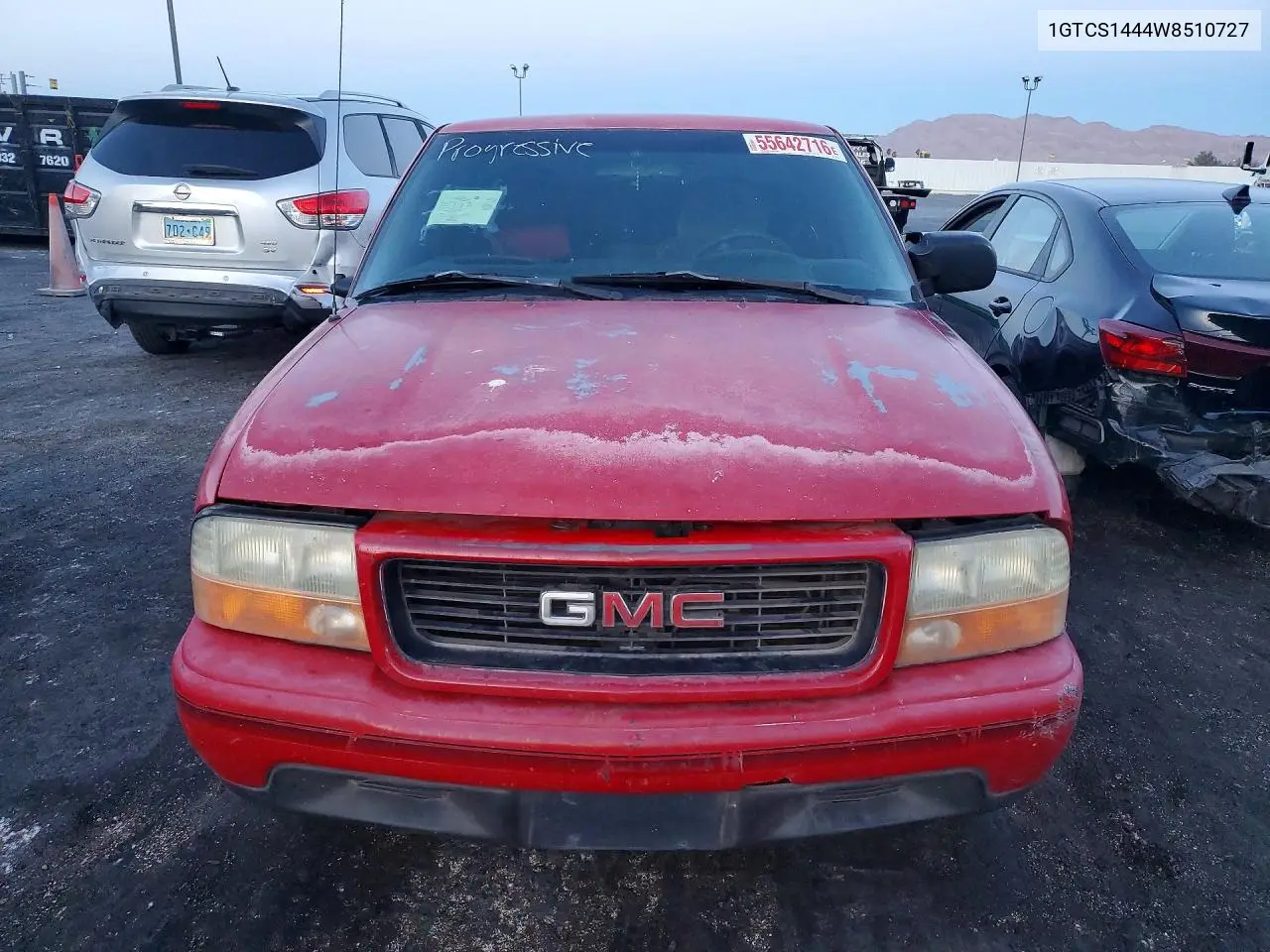1998 GMC Sonoma VIN: 1GTCS1444W8510727 Lot: 55642716