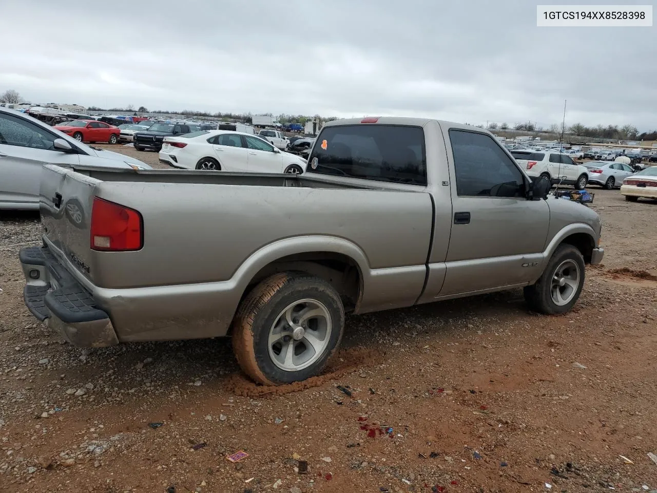 1999 GMC Sonoma VIN: 1GTCS194XX8528398 Lot: 46282944