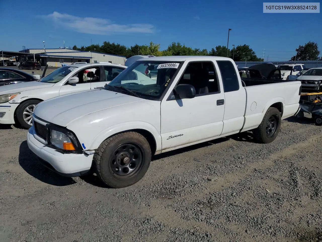 1999 GMC Sonoma VIN: 1GTCS19W3X8524128 Lot: 56329996