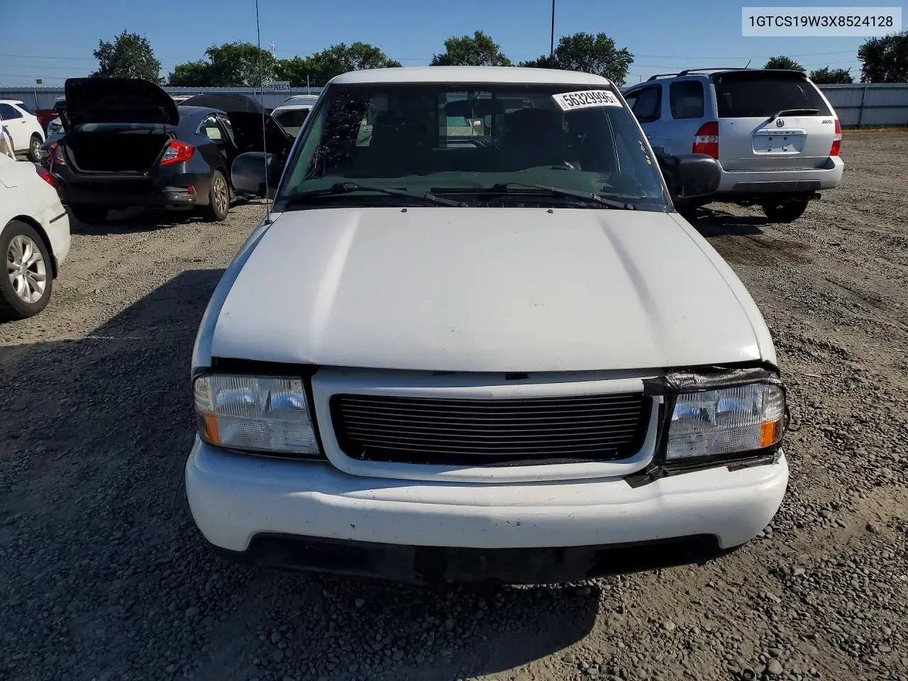 1999 GMC Sonoma VIN: 1GTCS19W3X8524128 Lot: 56329996