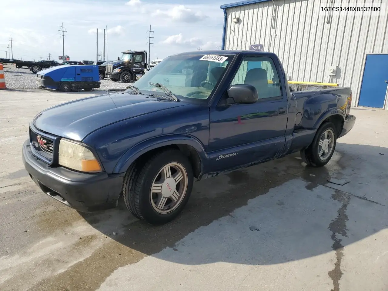 1999 GMC Sonoma VIN: 1GTCS1448X8532800 Lot: 89651935