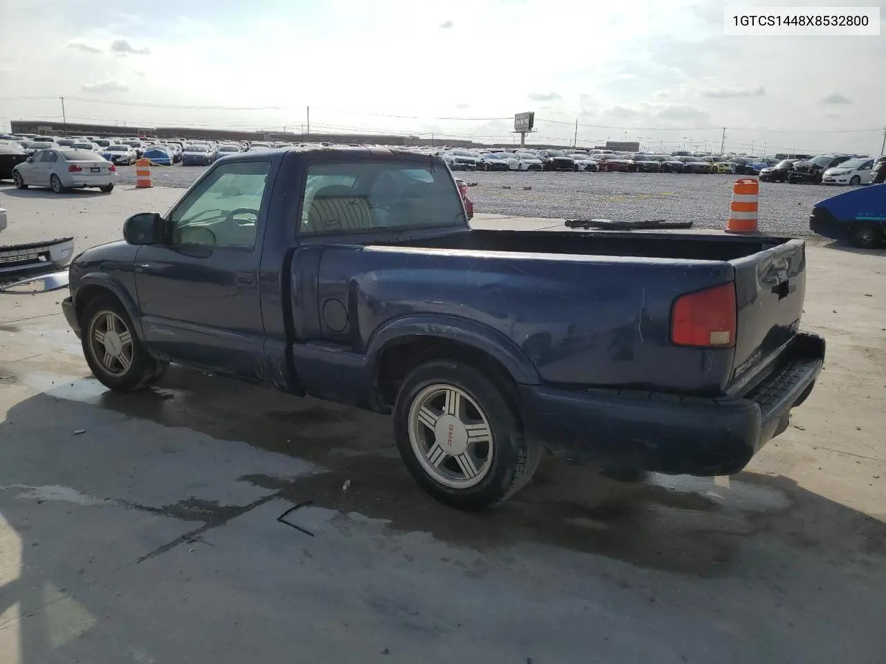 1999 GMC Sonoma VIN: 1GTCS1448X8532800 Lot: 89651935