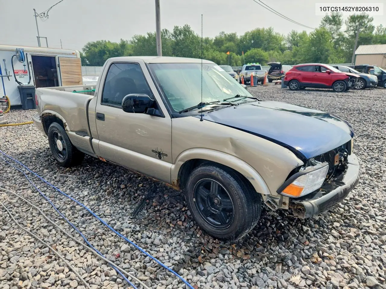 2000 GMC Sonoma VIN: 1GTCS1452Y8206310 Lot: 61356566