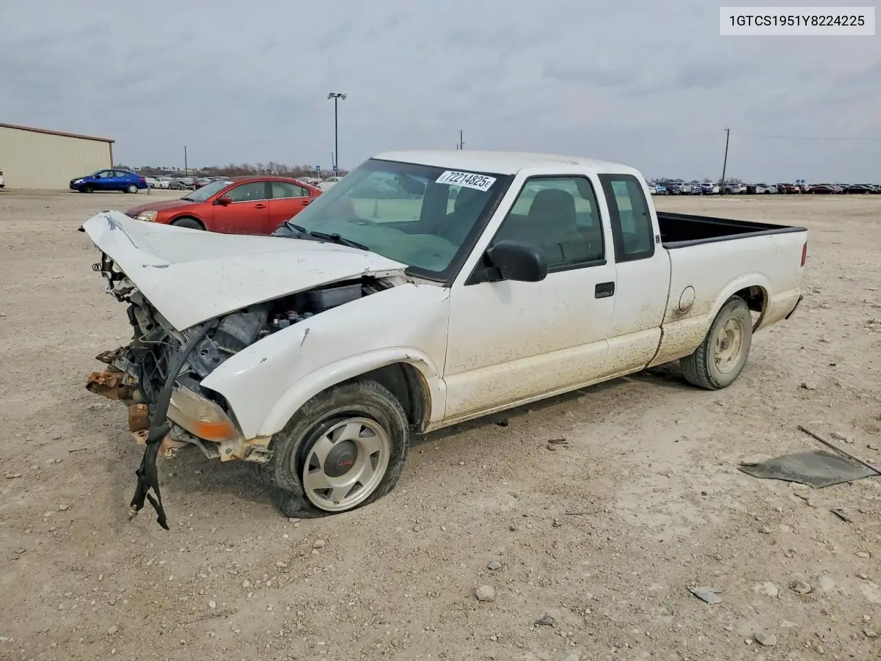 2000 GMC Sonoma VIN: 1GTCS1951Y8224225 Lot: 72214825