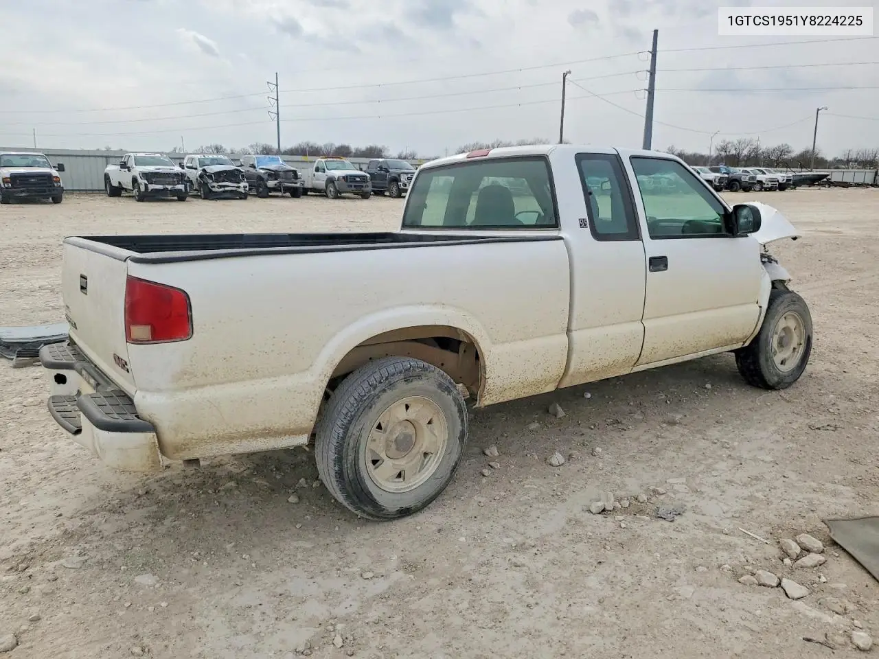2000 GMC Sonoma VIN: 1GTCS1951Y8224225 Lot: 72214825