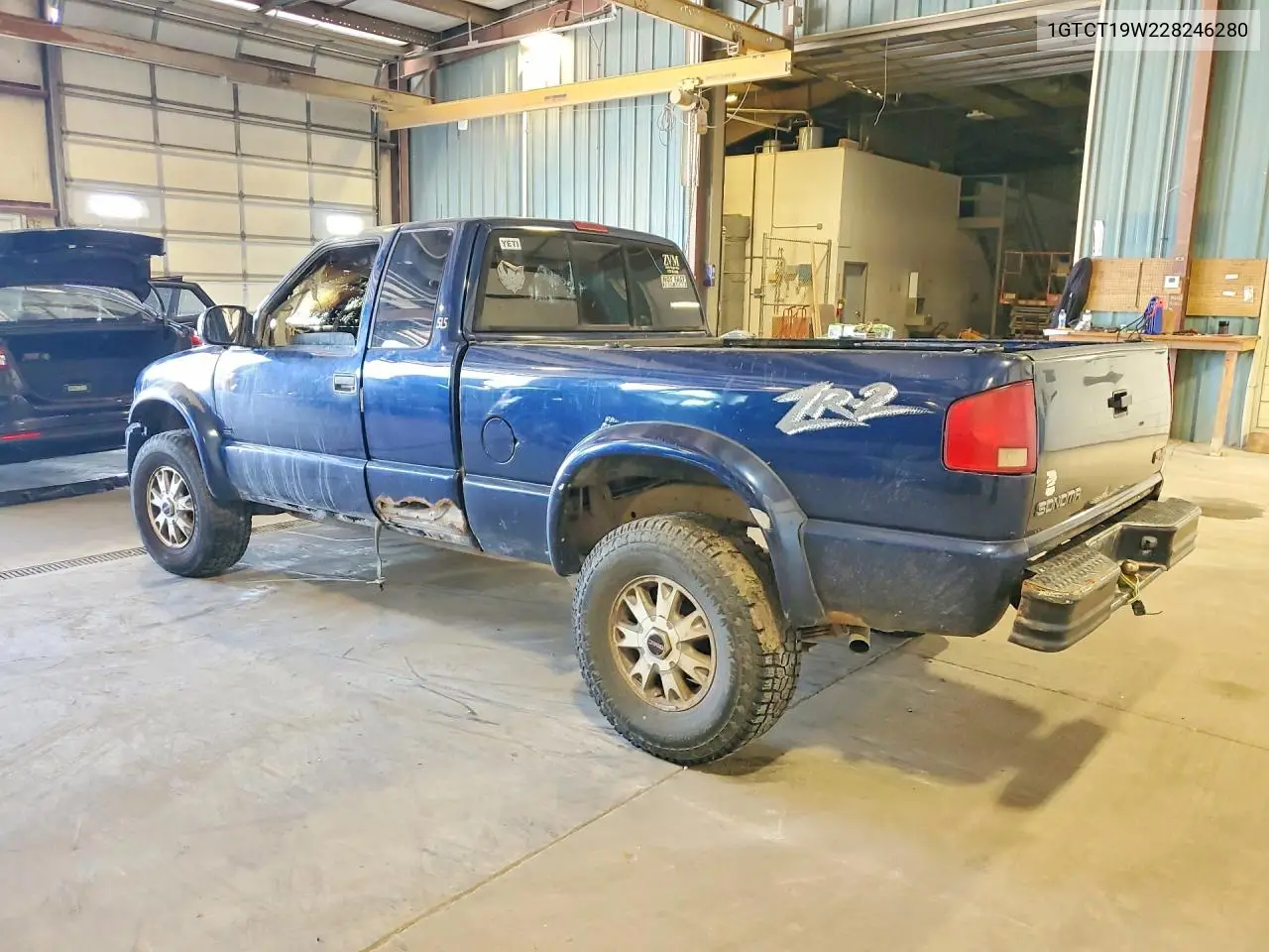 2002 GMC Sonoma VIN: 1GTCT19W228246280 Lot: 60199246