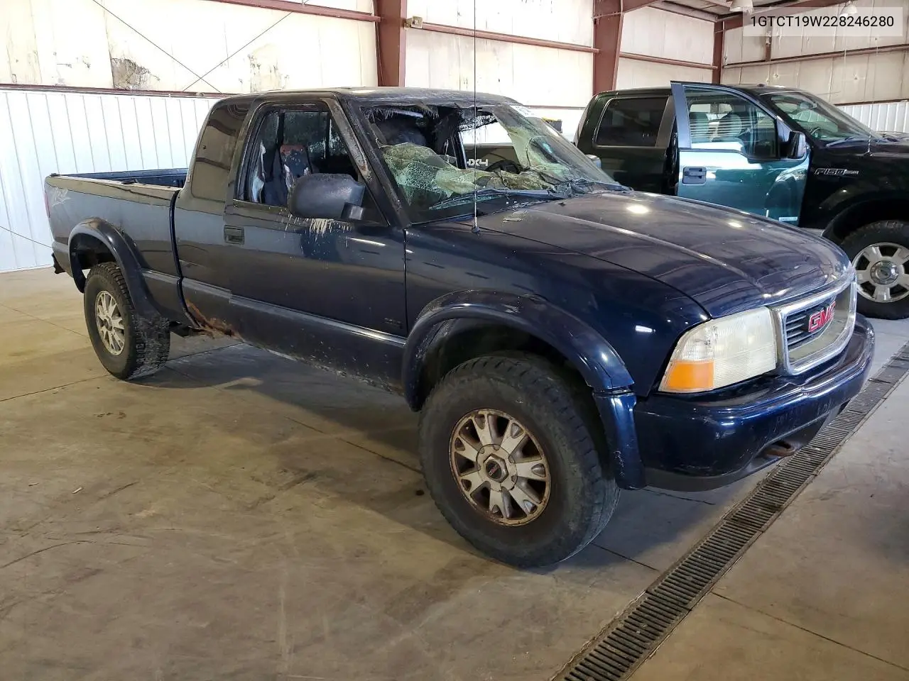 2002 GMC Sonoma VIN: 1GTCT19W228246280 Lot: 60199246