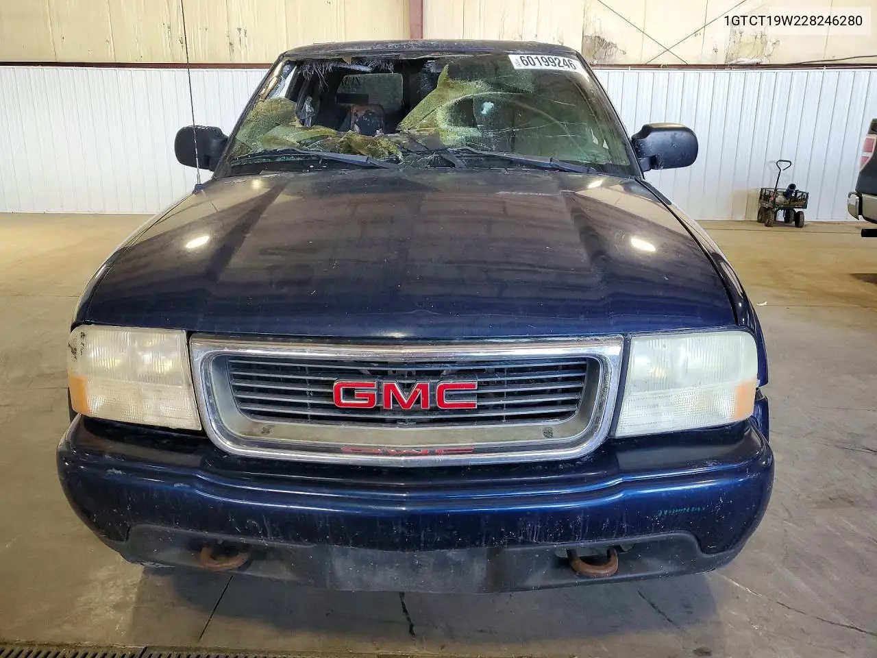 2002 GMC Sonoma VIN: 1GTCT19W228246280 Lot: 60199246