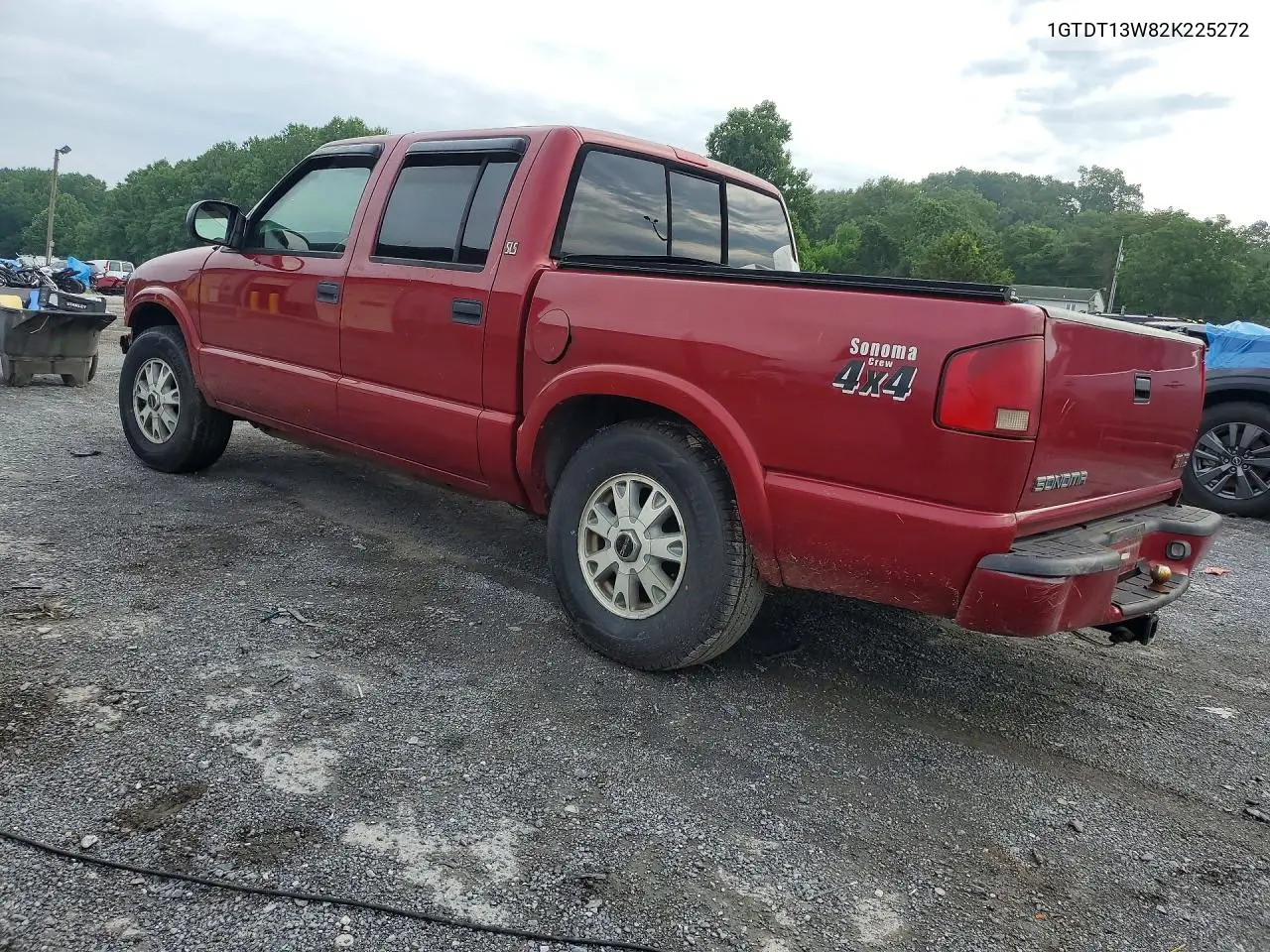 2002 GMC Sonoma VIN: 1GTDT13W82K225272 Lot: 60385746
