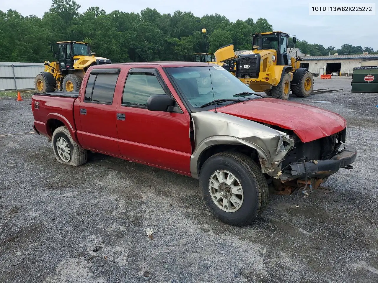 2002 GMC Sonoma VIN: 1GTDT13W82K225272 Lot: 60385746