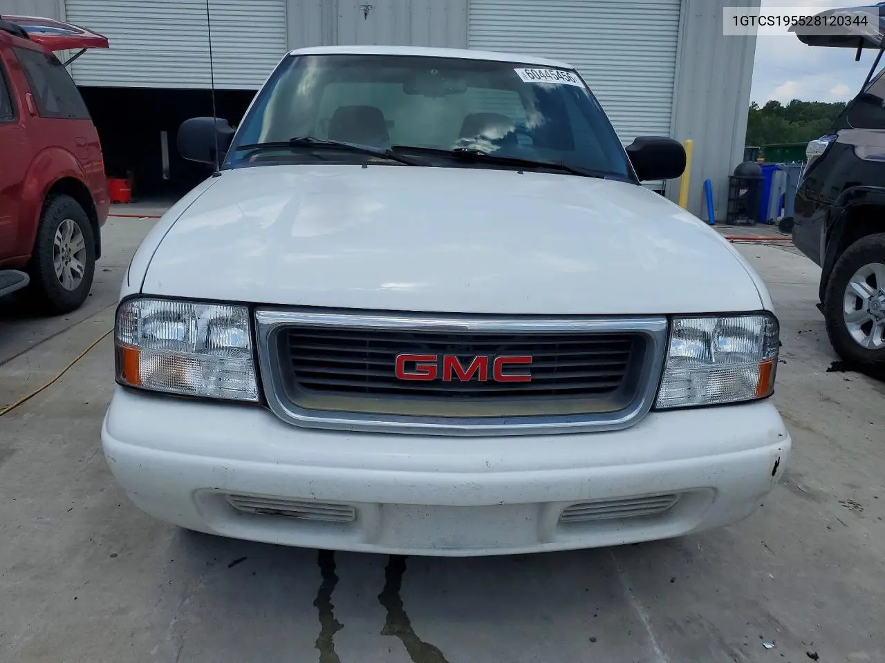 2002 GMC Sonoma VIN: 1GTCS195528120344 Lot: 60445456