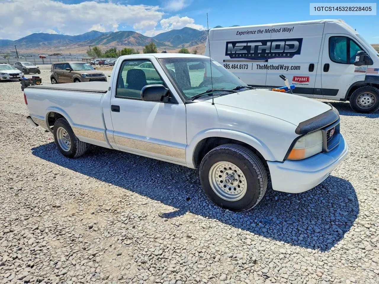 2002 GMC Sonoma VIN: 1GTCS145328228405 Lot: 60489526