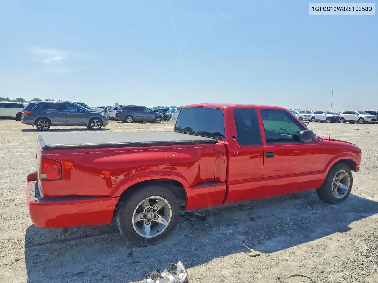 2002 GMC Sonoma VIN: 1GTCS19W828103580 Lot: 61577206