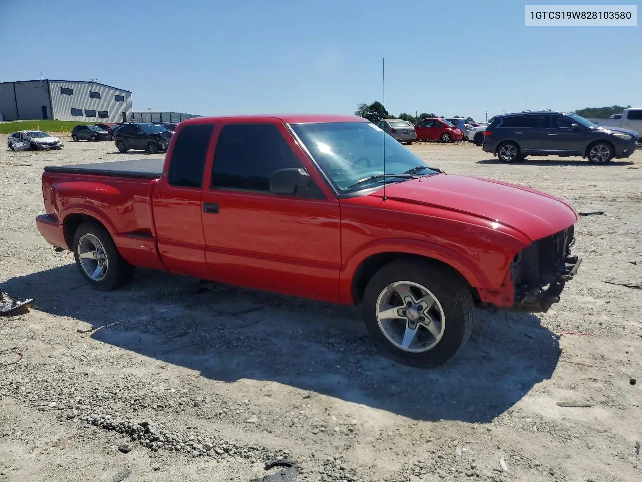 2002 GMC Sonoma VIN: 1GTCS19W828103580 Lot: 61577206