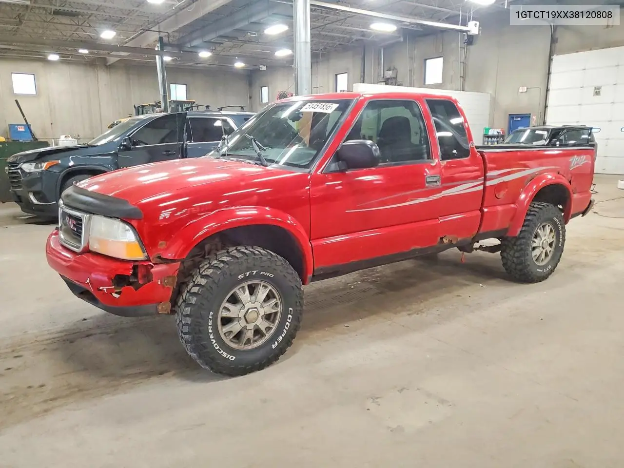 2003 GMC Sonoma VIN: 1GTCT19XX38120808 Lot: 51451856