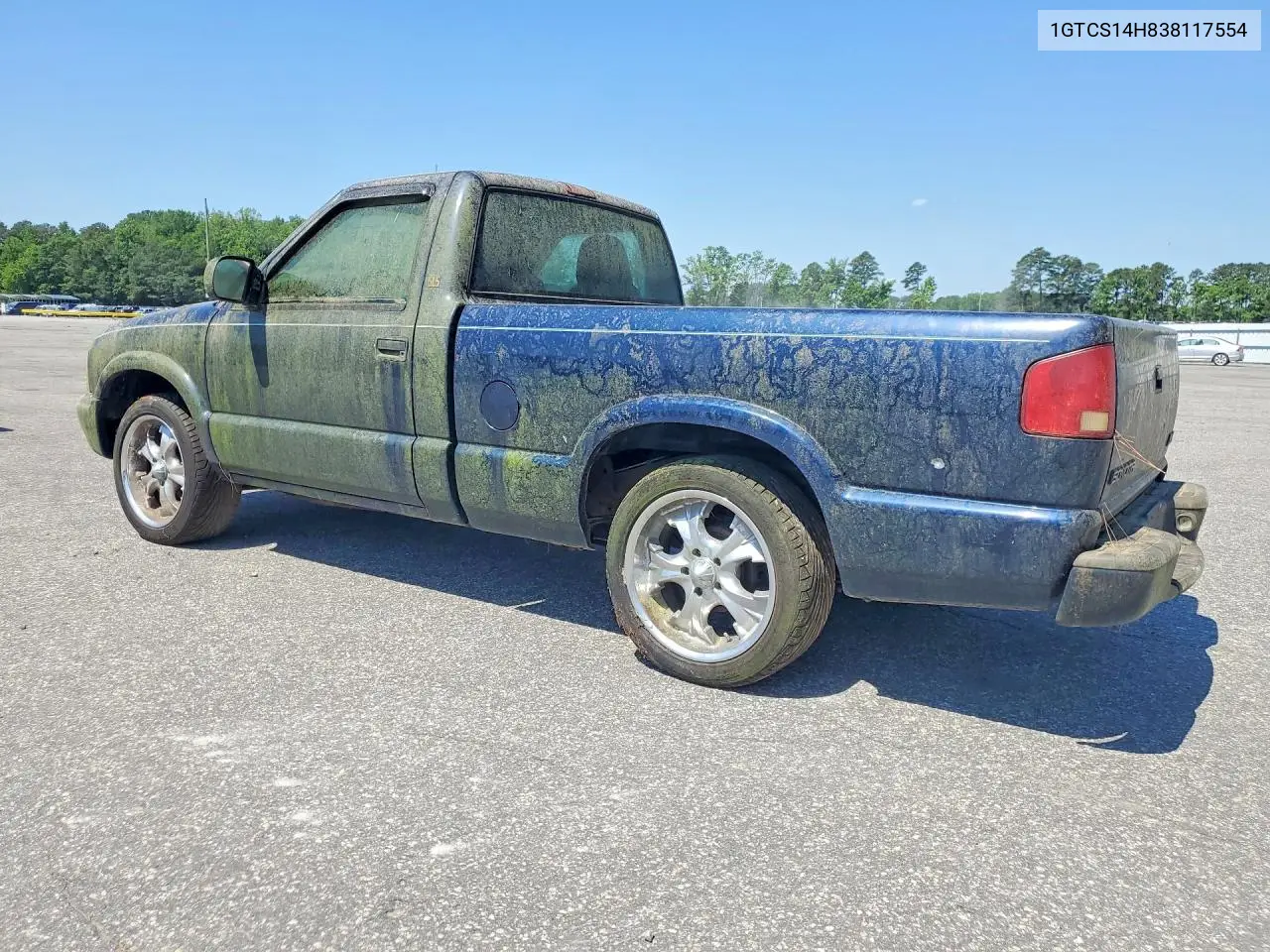 2003 GMC Sonoma VIN: 1GTCS14H838117554 Lot: 53492166
