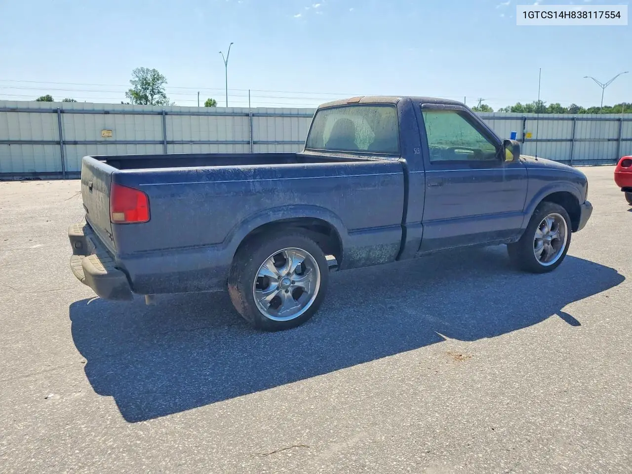 2003 GMC Sonoma VIN: 1GTCS14H838117554 Lot: 53492166