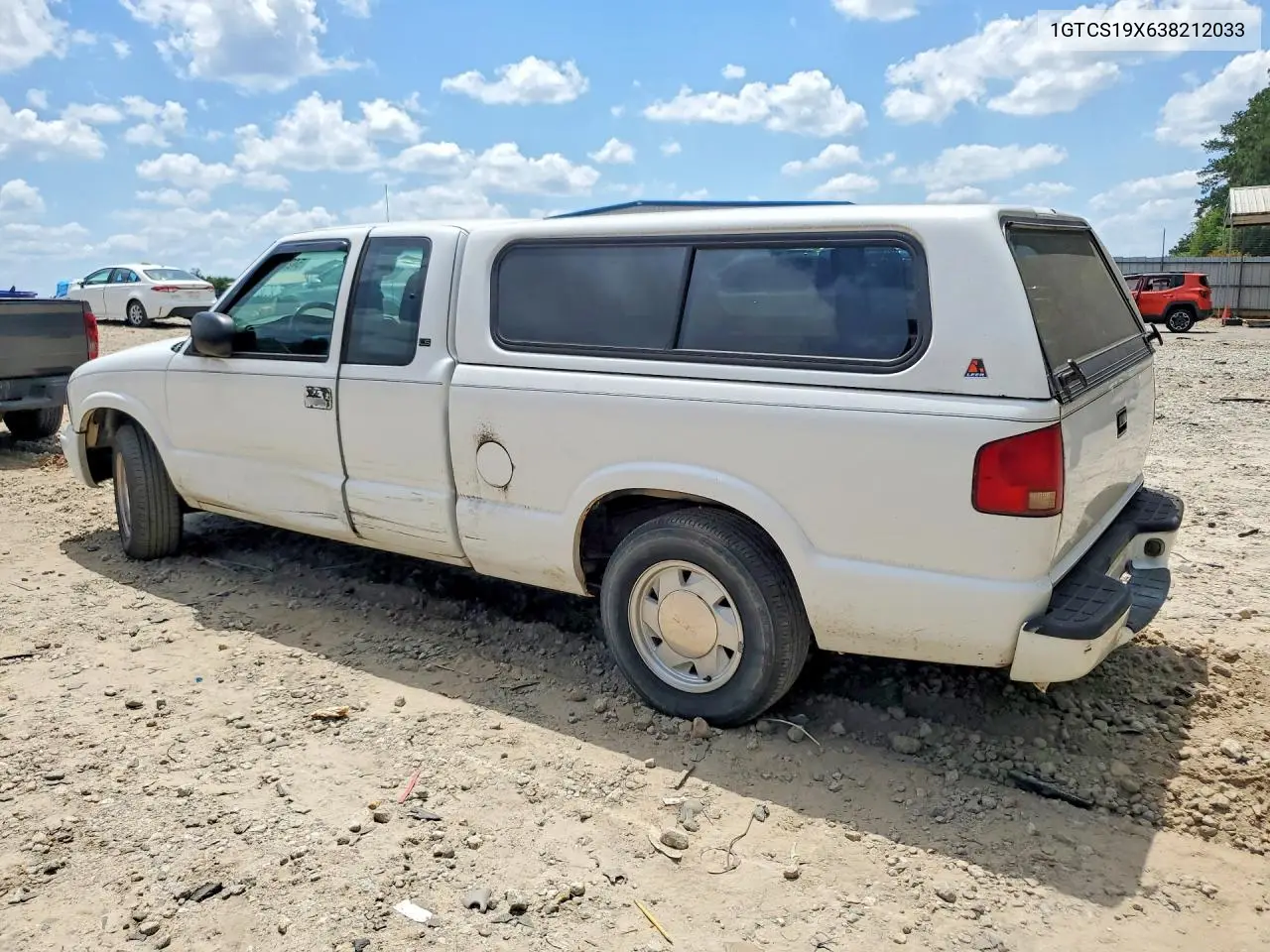 2003 GMC Sonoma VIN: 1GTCS19X638212033 Lot: 54268686