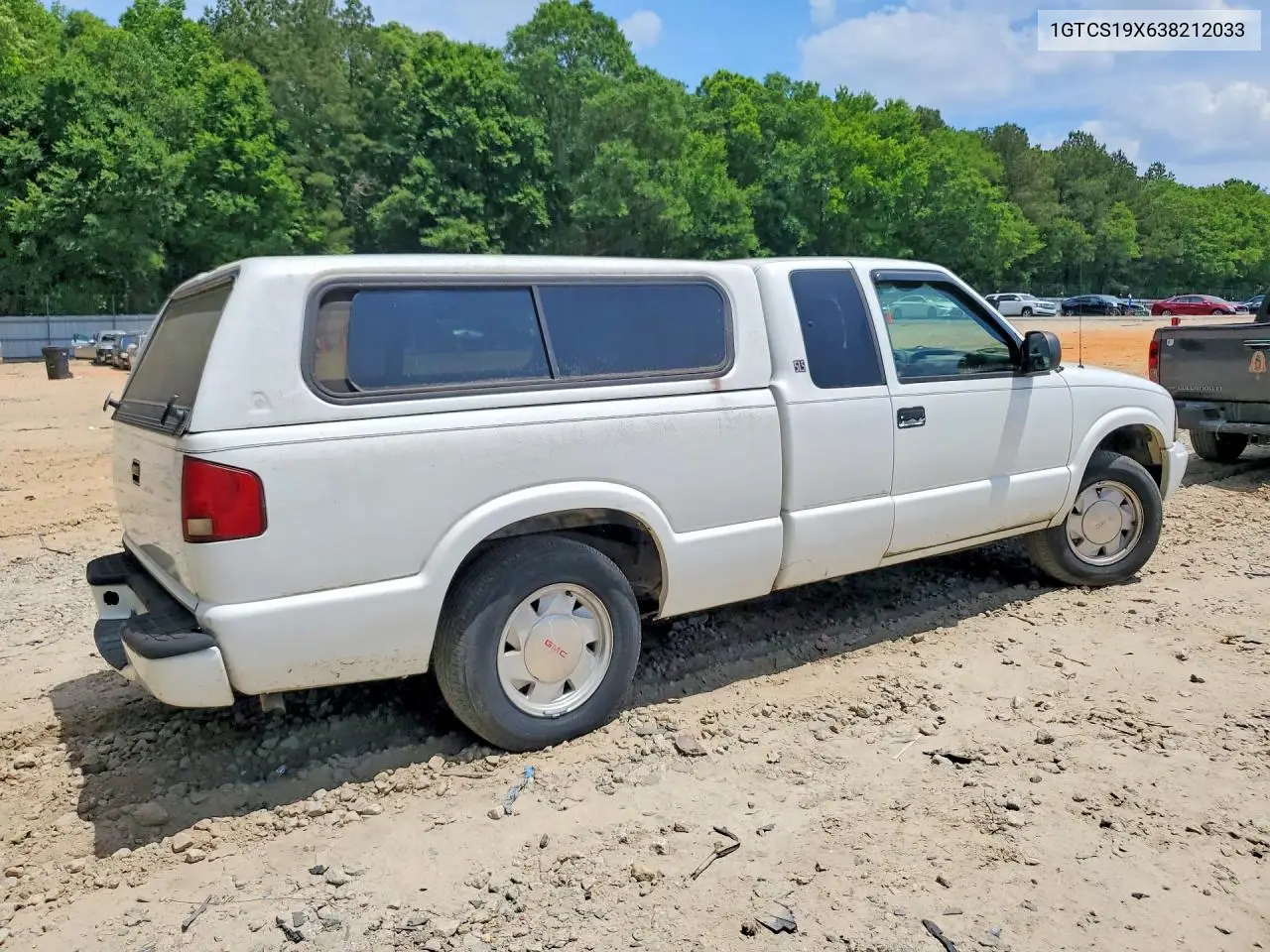 2003 GMC Sonoma VIN: 1GTCS19X638212033 Lot: 54268686