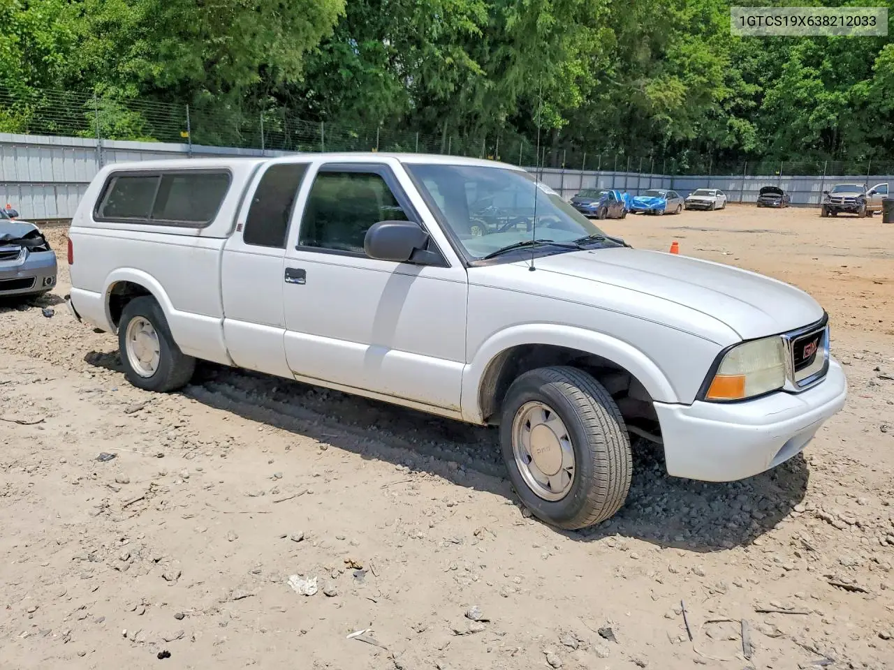 2003 GMC Sonoma VIN: 1GTCS19X638212033 Lot: 54268686