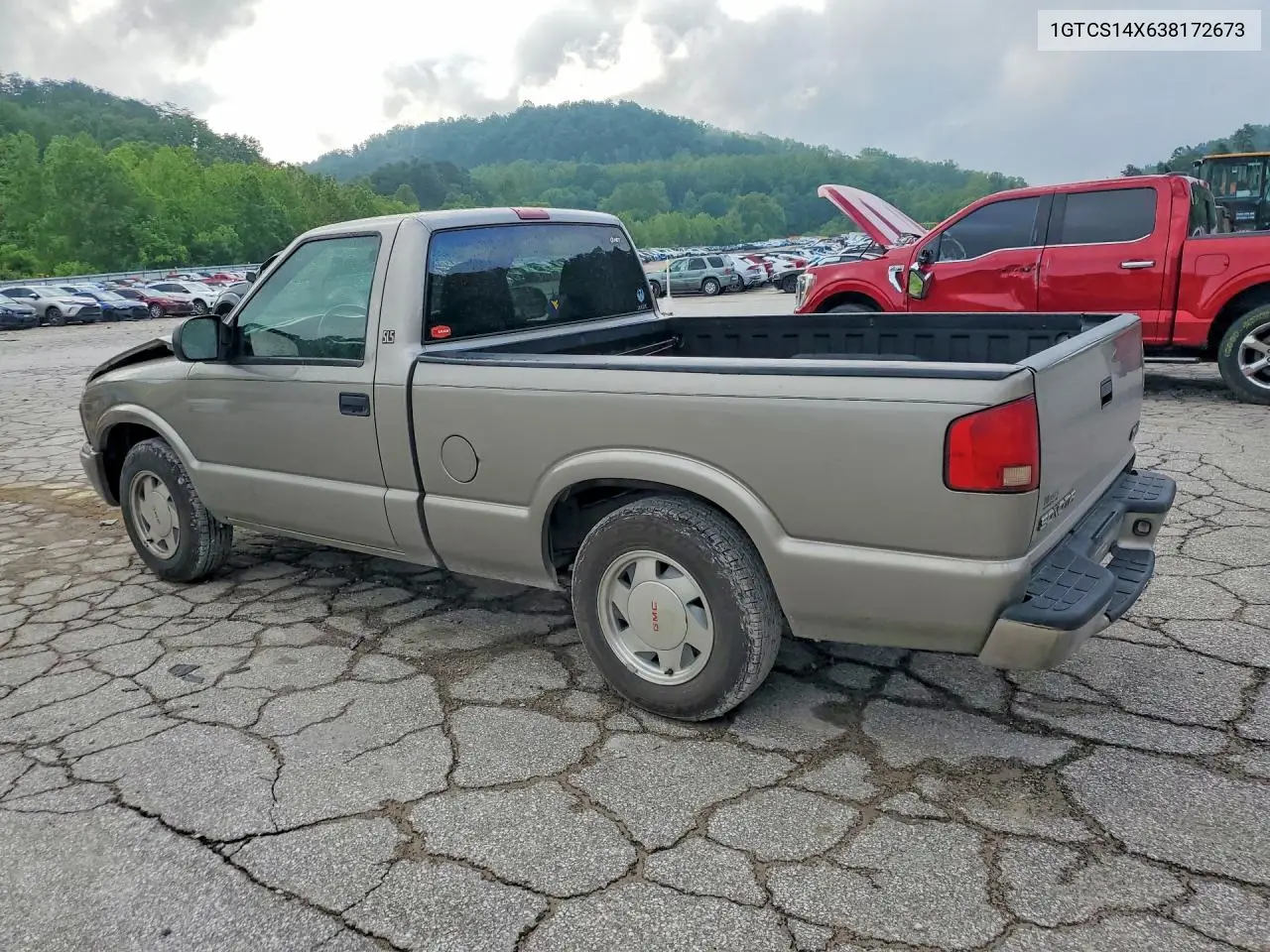 2003 GMC Sonoma VIN: 1GTCS14X638172673 Lot: 55314626