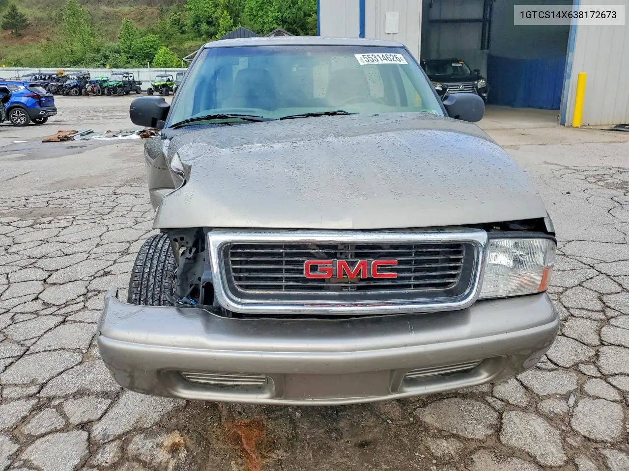 2003 GMC Sonoma VIN: 1GTCS14X638172673 Lot: 55314626