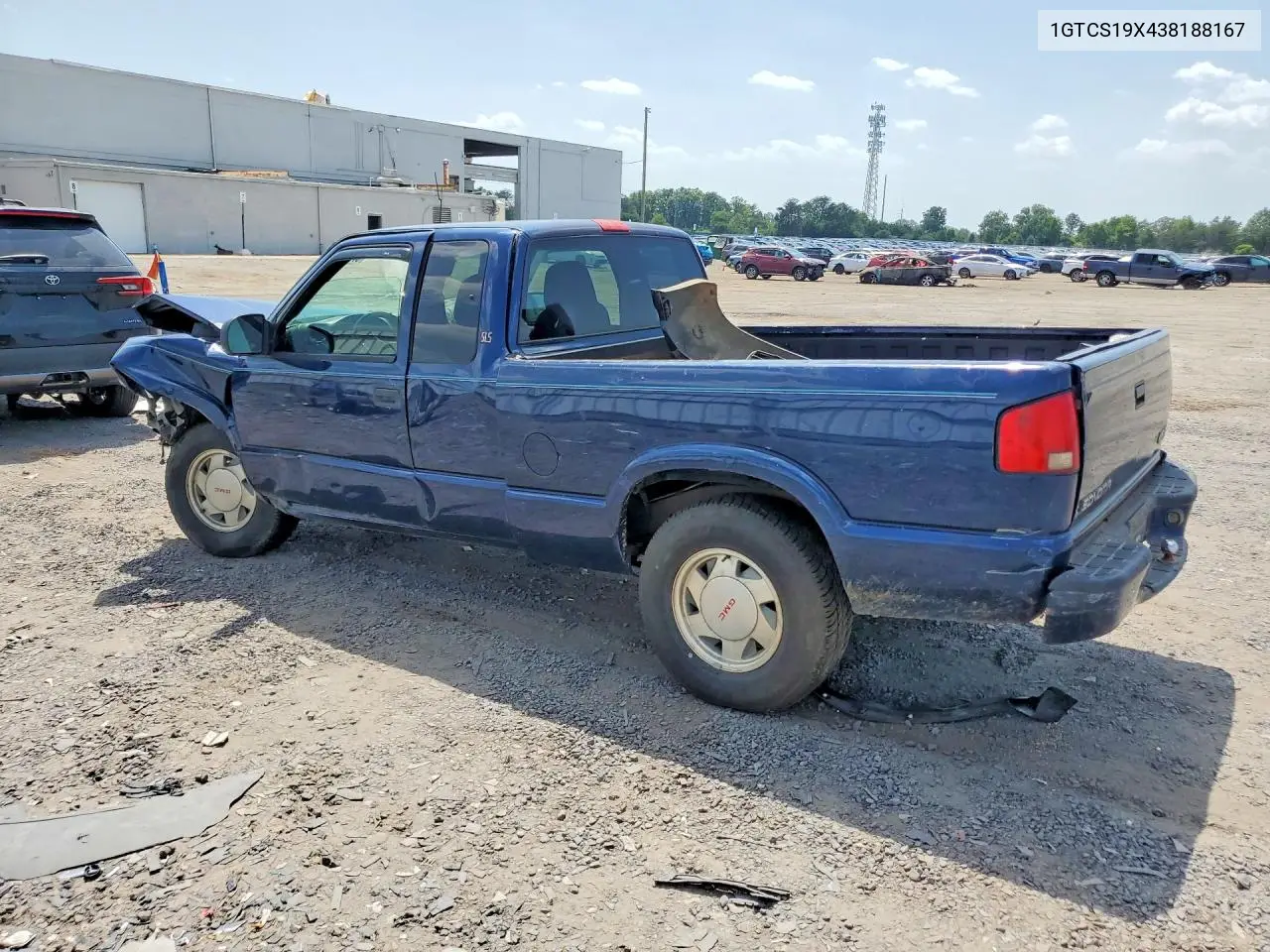 2003 GMC Sonoma VIN: 1GTCS19X438188167 Lot: 57974616