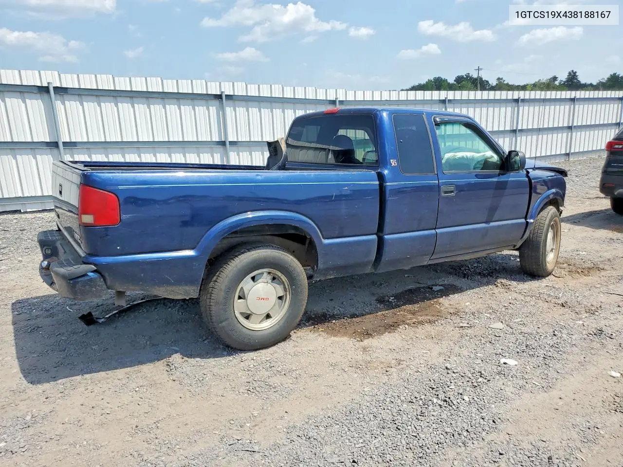 2003 GMC Sonoma VIN: 1GTCS19X438188167 Lot: 57974616